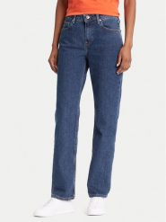 Tommy Hilfiger Jeansy Classic WW0WW45672 Niebieski Straight Fit. Niebieskie jeansy TOMMY HILFIGER, bez wzorów. Za 429.99 zł.
