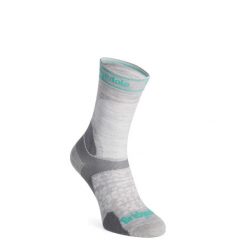 Skarpety biegowe damskie Bridgedale Trail Run Ultralight Zero Merino Sport Boot. Szare skarpety Bridgedale, bez wzorów. Za 86.89 zł.