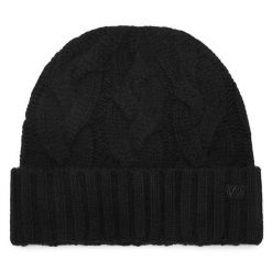 Czapka z daszkiem Weekend Max Mara. Czarne czapki Weekend Max Mara, bez wzorów. Za 544.99 zł.