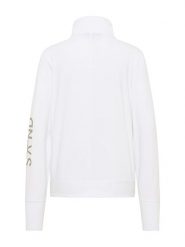 ELBSAND Bluza "Entje" w kolorze białym rozmiar: S. Białe bluzy sportowe ELBSAND, s, bez wzorów, bez kaptura. Za 197.63 zł.