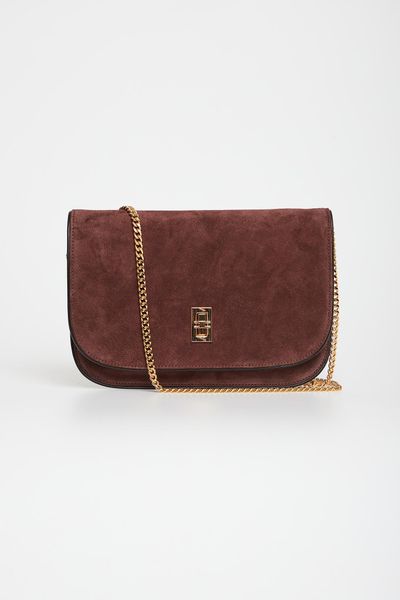 Torebka damska zamszowa ELISABETTA FRANCHI. Torebki klasyczne Elisabetta Franchi, bez wzorów, z zamszu, zamszowe, bez dodatków. Za 2,599.00 zł.