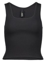 Skims Top w kolorze czarnym rozmiar: 3XL. Czarne topy Skims, xl, bez wzorów, bez kołnierzyka, bez ramiączek. Za 218.95 zł.