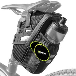 Torba rowerowa podsiodłowa VAYOX VA0349 uchwyt na bidon wodoodporna 1,5L. Czarne torebki klasyczne VAYOX, bez wzorów, bez dodatków. Za 79.00 zł.