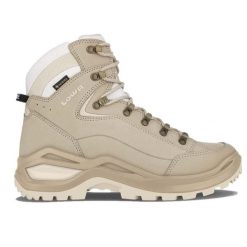 Buty trekkingowe damskie Lowa Renegade Evo Mid Gtx. Brązowe trekkingi Lowa, z materiału, za kostkę, trekkingowe. Za 1,119.99 zł.