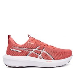 Buty do biegania Asics. Czerwone obuwie sportowe Asics, bez zapięcia, do biegania. Za 499.99 zł.