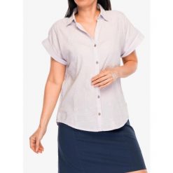 Koszula turystyczna damska Royal Robbins Oasis S/S. Szare koszule ROYAL ROBBINS, s, bez wzorów, casualowe, bez kołnierzyka, bez ramiączek. Za 319.99 zł.