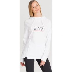 BLUZA EA7 Emporio Armani. Białe bluzy EA7 Emporio Armani, l, bez wzorów, z bawełny, bez kaptura. Za 287.40 zł.