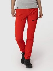 Salewa Spodnie funkcyjne "Pedroc 2" w kolorze czerwonym rozmiar: 38. Czerwone spodnie dresowe Salewa, bez wzorów. Za 289.95 zł.