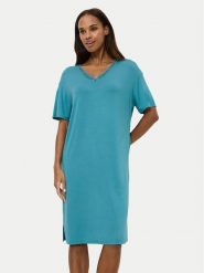 Triumph Koszula nocna Timeless Sensuality 10222628 Turkusowy Relaxed Fit. Niebieskie koszule nocne Triumph, bez wzorów, z lyocellu, bez ramiączek. Za 139.00 zł.