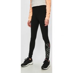 Fila - Legginsy. Czarne legginsy Fila, s, bez wzorów, z bawełny. W wyprzedaży za 99.90 zł.