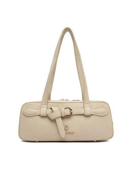 Beverly Hills Polo Club Torebka CEO-BHPC-C-003-09 Écru. Torebki klasyczne Beverly Hills Polo Club, bez wzorów, z materiału, bez dodatków. Za 219.99 zł.