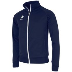 Bluza dresowa zapinana na zamek błyskawiczny Reece Australia Premium. Niebieskie bluzy REECE, m, bez wzorów, z dresówki, bez kaptura. Za 181.05 zł.