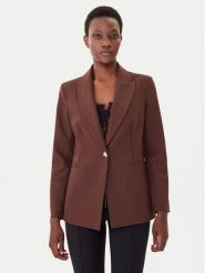 Maryley Marynarka 25IB187/M06/43CO Brązowy Regular Fit. Brązowe marynarki i żakiety Maryley, m, bez wzorów, z syntetyku. Za 459.99 zł.