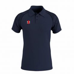 Polo Gray-Nicolls GTS. Niebieskie koszulki polo GRAY-NICOLLS, bez wzorów, bez kołnierzyka, bez ramiączek. Za 305.00 zł.
