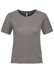 Eight2Nine Koszulka w kolorze szarym rozmiar: XL. Szare bluzki Eight2Nine, xl, bez wzorów, prążkowane, bez kołnierzyka, bez ramiączek. Za 48.28 zł.