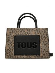 TOUS Torebka Amaya Kaos Mini Evolution New 2002130543 Brązowy. Brązowe torebki klasyczne Tous, bez wzorów, ze skóry, bez dodatków. Za 949.99 zł.