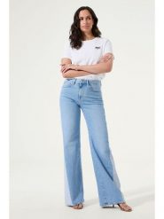 Garcia Dżinsy - Comfort fit - w kolorze błękitnym rozmiar: W31/L32. Niebieskie jeansy Garcia, l, bez wzorów, z podwyższonym stanem. Za 209.95 zł.