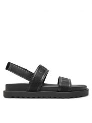 G-Star Raw Sandały Diesem Stp Lea W 2411 078102 Czarny. Czarne sandały G-Star Raw, bez wzorów, ze skóry, retro, bez obcasa, na płaskiej podeszwie, bez zapięcia. Za 249.99 zł.