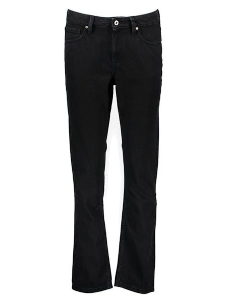 Pepe Jeans Dżinsy - Regular fit - w kolorze czarnym rozmiar: W28/L30. Czarne jeansy Pepe Jeans, l, z aplikacjami. Za 156.24 zł.