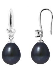 Pearline Srebrne kolczyki z perłami rozmiar: onesize. Niebieskie kolczyki Pearline, z cyrkonią, srebrne. Za 260.99 zł.