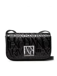 Armani Exchange Torebka 942734 CC794 00020 Czarny. Czarne listonoszki Armani Exchange, bez wzorów, ze skóry, bez dodatków. Za 309.99 zł.