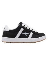 Kangaroos Sneakersy "K-CA Miles FL" w kolorze czarno-białym rozmiar: 38. Białe trampki KangaROOS, bez wzorów, bez zapięcia. Za 113.99 zł.