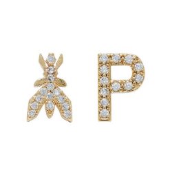 Kolczyki Patrizia Pepe. Żółte kolczyki Patrizia Pepe, złote. Za 249.99 zł.
