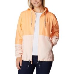 Wiatrówka damska Columbia Flash Forward Windbreaker. Brązowe kurtki sportowe Columbia, xs, bez wzorów, z softshellu, bez kaptura, trekkingowe. Za 184.11 zł.