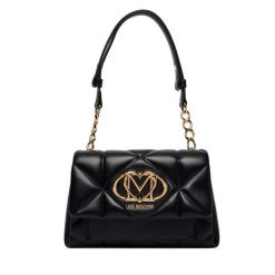 Torebka LOVE MOSCHINO. Czarne torebki klasyczne Love Moschino, bez wzorów, bez dodatków. Za 1,009.00 zł.