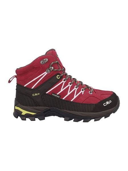 CMP Skórzane buty trekkingowe "Rigel" w kolorze czarno-różowym rozmiar: 39. Czarne trekkingi CMP, z materiału, outdoorowe. Za 267.29 zł.