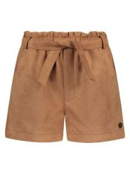 Like Flo Szorty w kolorze jasnobrązowym rozmiar: 116. Brązowe szorty Like Flo, bez wzorów, z tkaniny. Za 82.99 zł.