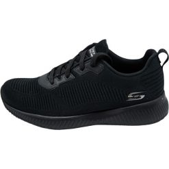 Trampki Skechers Bobs Squad Tough Talk, Czarny, Kobiety. Czarne obuwie sportowe Skechers, bez zapięcia, trekkingowe, Skechers Sport. Za 249.99 zł.