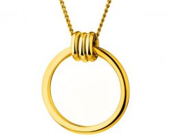 Naszyjnik ze stali szlachetnej - koło. Naszyjniki Elixa, ze stali. Za 159.00 zł.