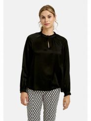 Milano Italy Bluzka w kolorze czarnym rozmiar: 42. Czarne bluzki Milano Italy, bez wzorów, z wiskozy, bez kołnierzyka, bez ramiączek. Za 173.99 zł.