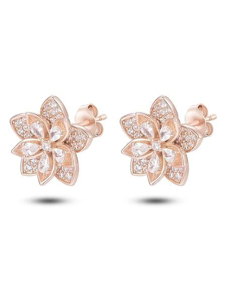 DI GIORGIO Pozłacane kolczyki-wkrętki z cyrkoniami rozmiar: onesize. Czerwone kolczyki DI GIORGIO, z cyrkonią, pozłacane. Za 222.41 zł.