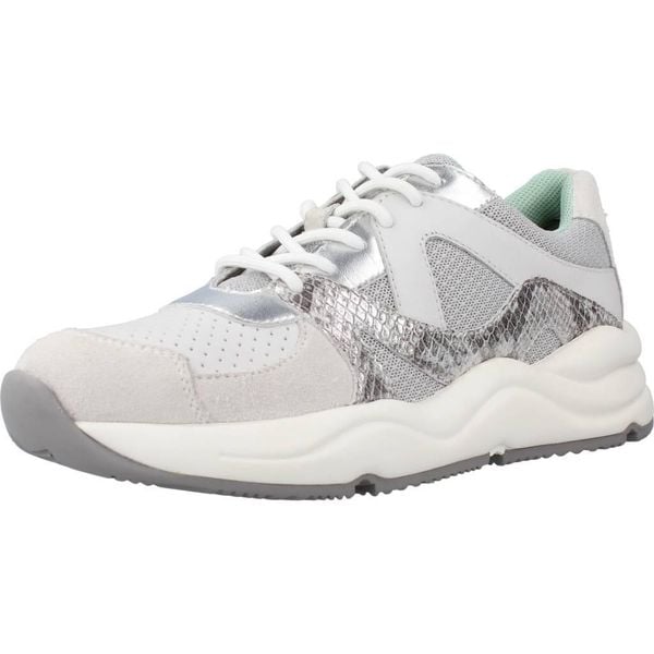 Buty GEOX D TOPAZIO Szary. Szare trekkingi Geox, ze skóry, trekkingowe. Za 278.99 zł.