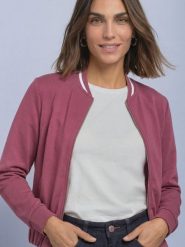 Street One bluza z kapturem Kobiety Modal różowy, 46. Czerwone bluzy Street One, bez wzorów, z kapturem. Za 299.95 zł.