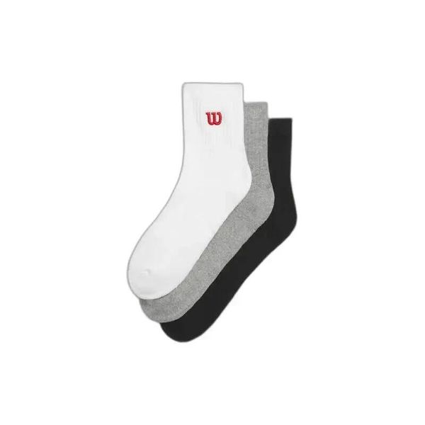 Skarpetki Wilson U Qtr (x3). Białe skarpety Wilson, bez wzorów, z materiału. Za 149.00 zł.