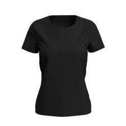 Damska Koszulka Lux. Czarne bluzki STEDMAN, xl, bez wzorów, sportowe, bez kołnierzyka, bez ramiączek. Za 45.99 zł.
