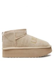 Liu Jo Śniegowce Jane 01 SA4051 PX373 Beżowy. Brązowe trapery i śniegowce Liu Jo, ze skóry. Za 719.99 zł.