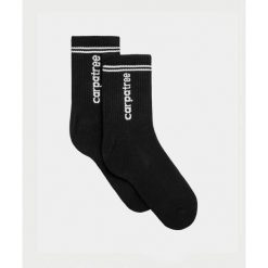 Skarpetki Carpatree Mid-Crew czarne. Czarne skarpety Carpatree, bez wzorów, z bawełny. Za 29.99 zł.