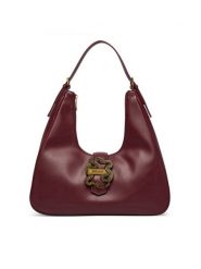 Just Cavalli Torebka Iconic Snakes 81RA4BA4 ZSA89 Czerwony ciemny. Czerwone torebki klasyczne Just Cavalli, bez wzorów, ze skóry, bez dodatków. Za 794.99 zł.