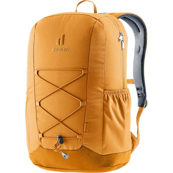 Plecak miejski Deuter Gogo - amber/maple. Brązowe plecaki Deuter, bez wzorów. Za 228.99 zł.
