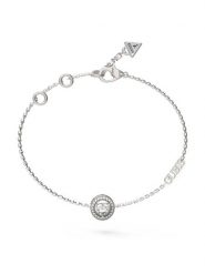 Guess Bransoletka JUBB04 668JW Srebrny. Szare bransoletki Guess, metalowe. Za 179.99 zł.