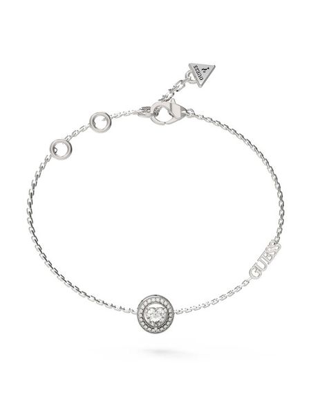 Guess Bransoletka JUBB04 668JW Srebrny. Szare bransoletki Guess, metalowe. Za 149.99 zł.