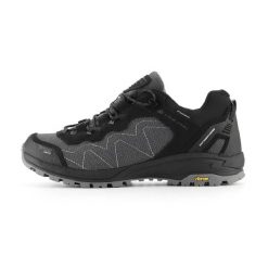 Buty trekkingowe Alpine Pro Ibane 2. Czarne trekkingi Alpine Pro, z materiału, wspinaczkowe. Za 569.00 zł.