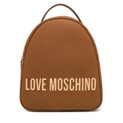 Plecak LOVE MOSCHINO. Brązowe plecaki Love Moschino, bez wzorów. Za 519.99 zł.