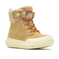 Buty damskie Merrell Marquette Thermo Lace Wp. Brązowe trekkingi Merrell, trekkingowe. Za 589.99 zł.