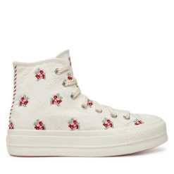 Trampki Converse. Białe trampki Converse, bez wzorów, bez zapięcia. Za 289.99 zł.