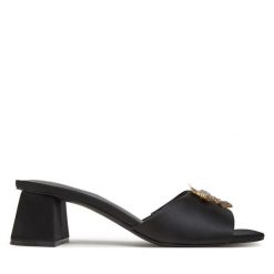 Klapki Call It Spring. Czarne klapki Call it Spring, bez wzorów, bez obcasa. Za 259.99 zł.
